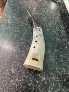 Corne de boeuf polie de haute qualité artisanat naturel animaux inspirés pour les fêtes de mariage Viking poudre boisson cuir nautique - Product Image 5