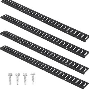 Kit di 4 Barre di Fissaggio in Acciaio da 1,5 m per Carichi Pesanti, Capacità fino a 900 kg, Accessori per il Controllo del Carico - Product Image 1