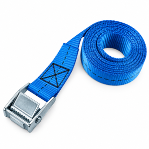 Sangle de fixation à boucle à came 25 mm, 250 kg, en polyester, pour moto, camion, sécurisation des charges, fournisseur direct d'usine - Product Image 4