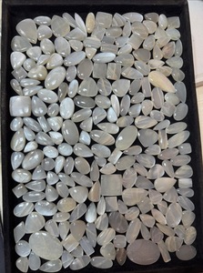 Natural <b>Peach</b> Moonstone Cabochon Mix Shape and Size Wholesale Bulk Lot Loose Gemstone for Jewelry Making Stones, - Product Image 3
