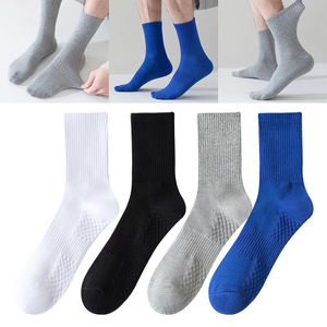 Chaussettes de sport décontractées en tricot pour hommes et femmes, en spandex/coton, séchage rapide, antibactériennes, pour l'entraînement sportif, saison automne-hiver - Product Image 4