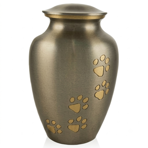 Decorative Aluminum Pet <b>Urn</b> For Dogs And <b>Cats</b> With Beautiful Shape And Timeless Memorial Style - Product Image 5