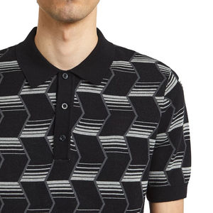 NOUVEAU Ensemble Homme Deux Pièces Tricoté Personnalisé avec Logo, Polo et Short Couleur Unie Boutonné – Collection Été Décontractée Designer – Vente Flash - Product Image 6