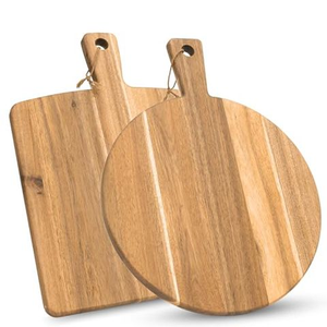 Planche à découper en bois d'acacia, finition lisse, 100% écologique, résistante au lave-vaisselle, fournisseur indien - Product Image 6