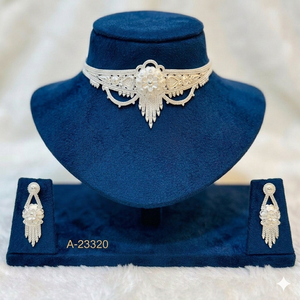 MOLL JEWELLERS Trendy 24K Gold Plated Zinc Alloy Floral Necklace Earring <b>Ring</b> Bracelet <b>Set</b> Zircon Women's Engagement Party - Product Image 1