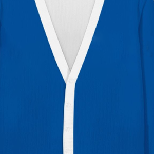 TS <b>University</b> Custom Made Cardigans Chenille Embroidery Logo Sorority Fraternity Full Length Anti-Pilling Knit Sweater Coats - Product Image 2