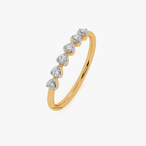 แหวนเพชรเลี้ยงในห้องปฏิบัติการสุดหรู มีให้เลือกทั้งทองคำแท้ 10K, 14K หรือ 18K และเงินแท้ 925 ดีไซน์สวยงาม สามารถสวมซ้อนกันได้ เหมาะเป็นของขวัญสำหรับเธอ - Product Image 4