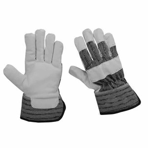 Gants de travail en cuir de buffle de qualité supérieure, résistants, pour travaux industriels, gants de construction et de jardinage canadiens - Product Image 6