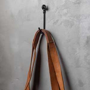 Premium Vintage Inspired Iron Wall Mounted <b>Hook</b> Artistic Metal Hanging Holder For Daily Use Bags Coats Robes <b>Towels</b> Keys - Product Image 4