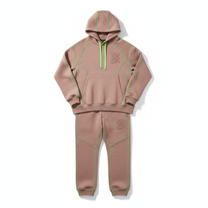 Sudadera con Capucha Extra Grande para Hombre, Cuello Redondo, Tejido Sólido, Informal, para Invierno, con Logotipo Personalizado - Product Image 4