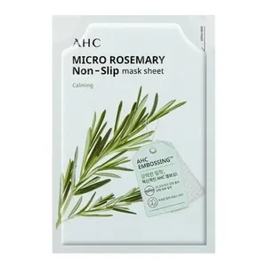 AHC Micro Rosemary Non-Slip Facial Mask Sheet 1 Sheet High Quality Product - Product Image 1