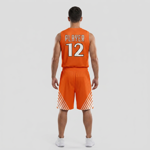 100% Polyester Sublimation Custom Team Name Numbers Breathable Moisture-Wicking Quick Dry Lightweight Sports Set for Men Youth - Product Image 4