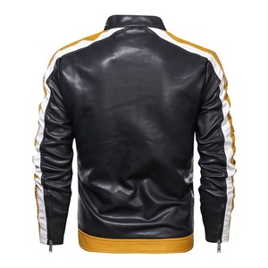 Chaqueta de Motociclista de Cuero Vacuno para Hombre, Estilo Desgastado, con Cierre, Logotipo Personalizado, OEM, ODM, Proveedor Mayorista - Product Image 4