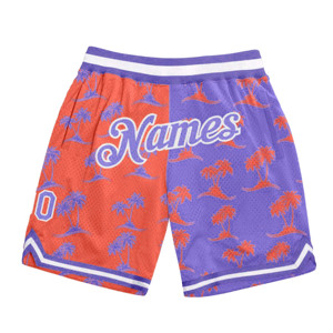 High Quality Printed Basketball <b>Shorts</b> Durable 100 Percent Polyester Breathable Anti Bacterial Customizable Team Sports Wear - Product Image 1
