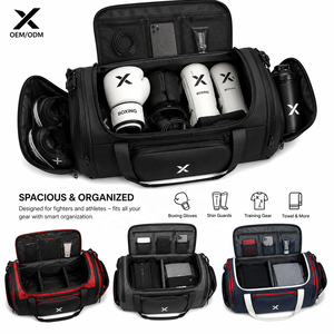 Sac de sport robuste personnalisé OEM ODM pour équipement de boxe et MMA avec compartiment à chaussures, étanche, pour entraînement et voyage - Product Image 3