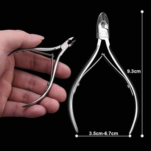Coupe-ongles en acier inoxydable, lame plate, pointe acérée, coupe-ongles professionnel, outil de manucure et de pédicure de précision - Product Image 6
