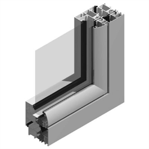 Perfil de Puerta Abatible de Aluminio Tien Dat - Sistema 55 Diseñado para Puertas Abatibles Simples y Dobles - Product Image 2