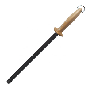 Czhw قضيب شحذ سيراميك منزلي مقاوم للكسر بمقبض خشبي سهل الاستخدام - Product Image 1