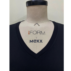 T-shirt tendance pour femmes, col en V, manches courtes, tissu léger et confortable, parfait pour la superposition, style streetwear et mode décontractée - Product Image 3