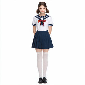 Disfraces de Colegiala Japonesa de Talla Grande para Mujer, OEM, Disfraz de Colegiala Japonesa para Mujer - Product Image 1