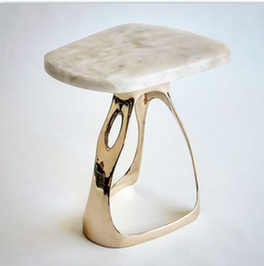 Mesa Auxiliar de Diseño Moderno con Tapa Redonda, Muebles de Sala de Estar de Proveedor Mayorista, Función Extensible - Product Image 4