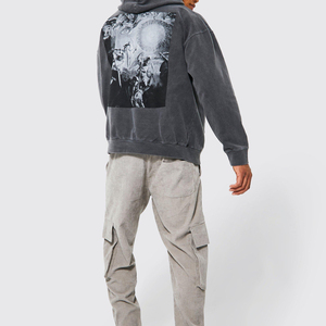 Sudaderas con Capucha Sublimadas Personalizadas al por Mayor para Hombre, Invierno, Transpirables, 100% Algodón, Secado Rápido, Manga Larga, Colores y Tallas Personalizadas - Product Image 3
