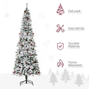 Albero di Natale da 2,3 m, Decorazione Festiva per Celebrazioni Natalizie - Product Image 4