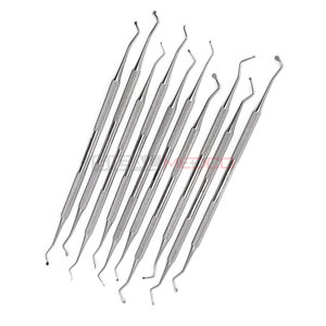 10pcs Dental Excavator Spoons Restorative Medic Instruments with 1mm to 2.5mm Ends Double Sided Composite Filling Tools - Product Image 3