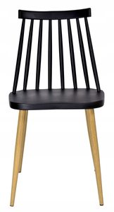 Chaise de salle à manger empilable au design moderne pour la maison, l'école, le café, meubles de restaurant simples et confortables - Product Image 4