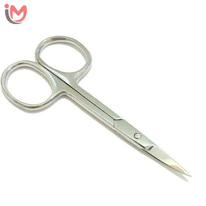 Cuticle <b>Scissors</b> Curved Blade Sharp Beauty Tool <b>for</b> Dead Skin and <b>Nail</b> Care Mini Size Stainless Steel OEM Wholesale - Product Image 1