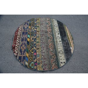 Alfombra Knots Vibrante, Tradicional, Tejida a Mano, de Lana/Seda, Moderna, Ecológica, Antideslizante, Resistente a la Suciedad, Apta para Mascotas, con Patrón Geométrico - Product Image 1