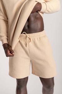 OEM 2026 Vente en gros Ensembles de shorts vierges personnalisables Streetwear pour hommes Ensemble 2 pièces sweat-shirt et short de jogging Unisexe - Product Image 5