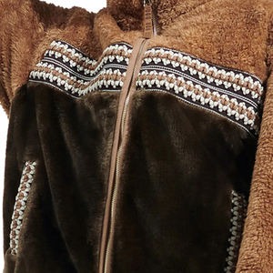 Abrigo de Invierno 2026 para Mujer, Chaqueta de Forro Polar Sherpa con Cremallera y Capucha - Product Image 4