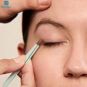 Straight Precision Pointed Stainless Steel Best Product Lash Tweezers For Eyelash Extensions, Anti-Slip Comfortable Grip - Product Image 4