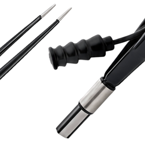 Pinzas Bipolares de Bayoneta Europeas para Irrigación, 18 cm, Punta de 1 mm, Acero Inoxidable, Instrumento Quirúrgico de Coagulación, Herramientas Quirúrgicas Reutilizables - Product Image 4