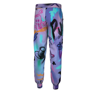 Premium Athleisure Joggers Pantalon Personnalisable Taille Moyenne Coton Polaire Nylon Sportswear pour Hommes Femmes Enfants Approvisionnement D'usine OEM/ODM - Product Image 2