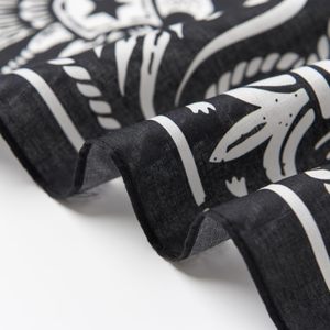 Pañuelo Bandana Cuadrado de Algodón de 55 cm, Diseño Personalizado, Impreso, Unisex, Alta Calidad, Transpirable, Estilo Urbano, para Todas las Temporadas, Venta Caliente - Product Image 2