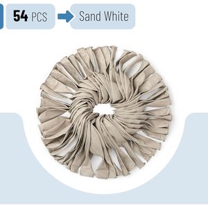 Palloncini per Feste 12 Pollici, Confezione da 54, Bianco Sabbia, Qualità Premium - Product Image 3