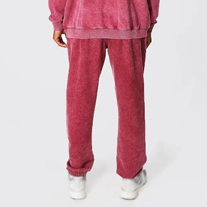 Pantalones Vintage de Lona Ligera Transpirable y Resistente al Viento para Hombre, Estilo Urbano, Lavado Ácido, Ajuste Holgado, de Algodón, de Venta Caliente - Product Image 4