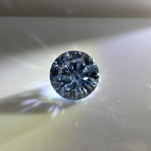 Diamante Cultivado en Laboratorio, Corte Brillante Redondo, Azul Intenso de 3CT, VS2, Certificado IGI, Venta al Por Mayor Directa de Fábrica - Product Image 1