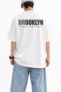 T-shirt sportif en coton tricoté surdimensionné pour hommes avec logo personnalisé, respirant, décontracté, unisexe, streetwear, fabricant OEM - Product Image 3