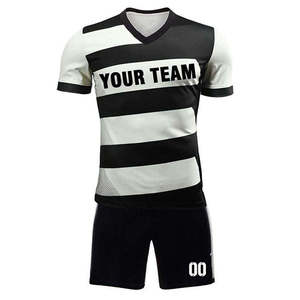 Camiseta de fútbol transpirable de secado rápido de nuevo diseño para hombre, traje de sublimación completa, uniforme de equipo de fútbol, entrenamiento Unisex - Product Image 2