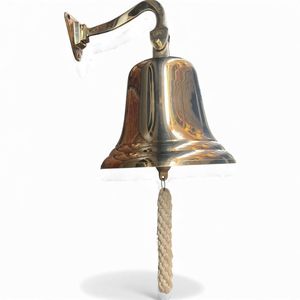 Sonnette de porte en laiton de luxe pour la maison, le bureau, l'hôtel, l'entrée d'un temple, décoration murale, style traditionnel - Product Image 1