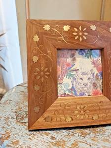Elegant Sheesham Wood Photo <b>Frame</b> with Vintage Finish - Custom Wholesale - Product Image 4
