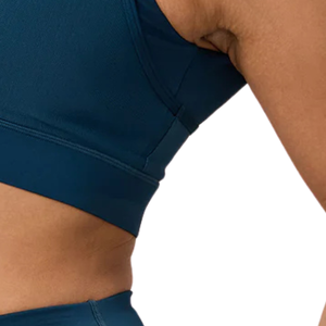 Custom Women's High Impact <b>Open</b> Back Racerback Sports <b>Bra</b> Quick Dry Breathable Yoga Gym Workout Fitness Activewear Crop Top - Product Image 6