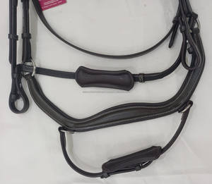 Bride de cheval anatomique de qualité supérieure avec boucle en acier inoxydable pour bride de cheval Design décoratif attrayant - Product Image 3