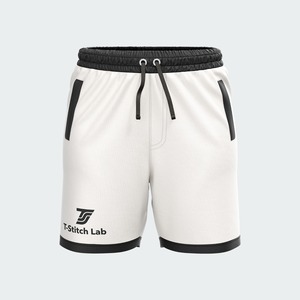 <b>Men's</b> Casual Solid Color Canvas <b>Pattern</b> Quick Dry Breathable Eco-Friendly Mid Waist Drawstring Closure 100% Polyester Gym <b>Shorts</b> - Product Image 1