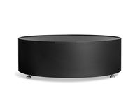 Bol en métal de foyer à bois rond de nouvelle conception avec la base noire et les jambes simples de jante