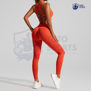 Ensemble de yoga pour femmes, tendance, respirant, confortable, tissu doux, coupe ajustée, performance élégante, idéal pour la course à pied et le fitness, pour adultes. - Product Image 6