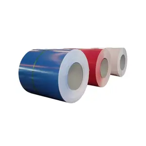 PPGI / PPGL เหล็กเคลือบสี / เหล็กชุบสังกะสีเคลือบสี Aluzinc / แผ่น Galvalume / คอยล์ / แผ่น / แถบ - Product Image 1